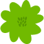 Flor verde