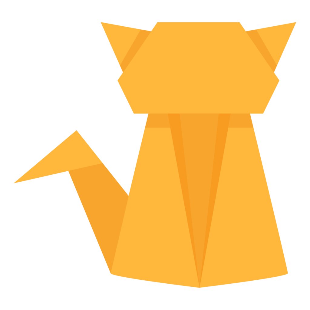 Gato de origami